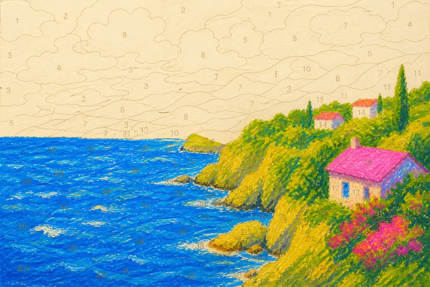 Paint by numbers